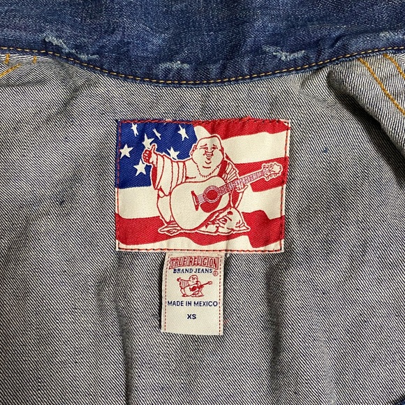 True Religion Denim Vest - XS - Picture 4 of 4
